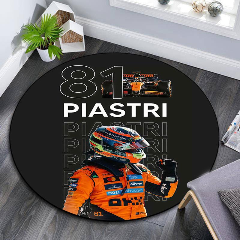 Piastri pattern round rug,Carpet Rug for Living Room Bedroom Playroom ,Non-slip Floor Mat,Holiday Gifts and Birthday Gifts.