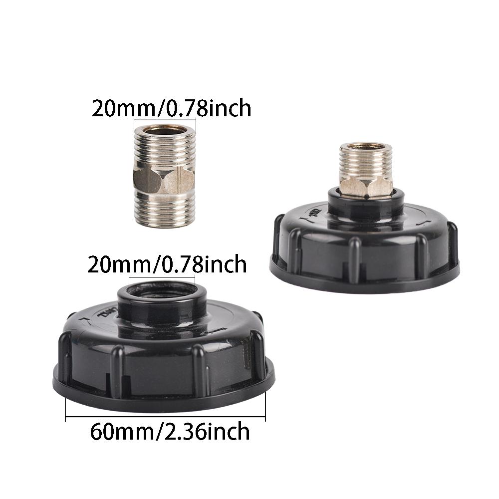 1/2" 3/4" 1" внутренняя резьба IBC бак адаптер S60 водопроводный кран соединитель клапан замена фитинг инструмент для полива сада 1 шт