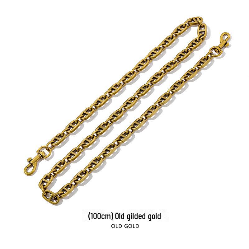 Женская сумка-слингер подмышкой с коротким ремешком и декоративной цепочкой, SP-21, совместима с сумками-седлами GU Chi.