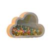 DIY Tulip Night Lights Cloud Shape Mirror Simulation Flower Sleeping Table Lamp for Bedroom Party Decoration Birthday Gifts