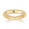 Nabest Gold Plated   CopperEngagement Wedding Rings GRA Certificate VVS D Color Moissanite Women Lab Diamond Ring
