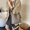 Сумки Женские вместительные сумки-ведра Ретро сумки Осенне-зимние сумки для мам Новые сумки-мессенджеры через плечо для通勤