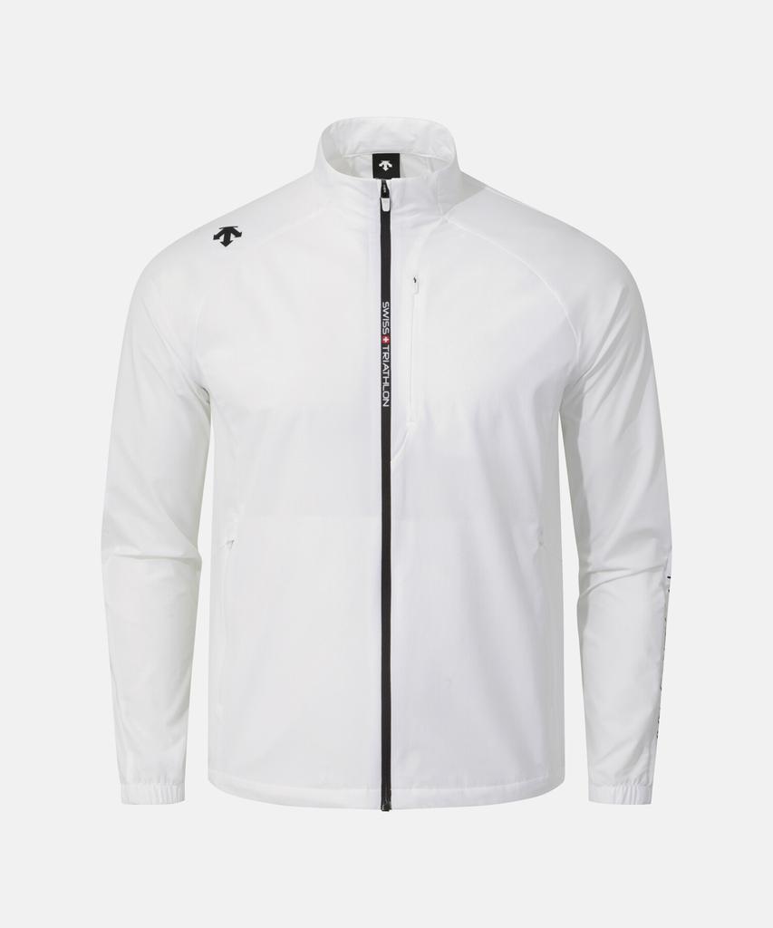 Descente Swiss Triathlon Training Woven Jacket White Sr123Iwt22 (B Type)