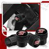 4Pcs ST Badge Car Wheel Tire Valve Caps Tyre Air Stem Airdust Waterproof Covers For Ford Focus MK2 MK3 MK4 Fiesta Kuga Mondeo