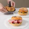 6Pcs Conical Shape Bagel Pans Set Coffee Bread Mold for Baking Durable Silicone Donut Mold  Baking