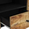 Vidaxl Szafka Rtv, 105X33,5X46 Cm, Mango I Materiał Drewnopochodny