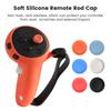 Силиконовый чехол для контроллера VR-гарнитуры, защитный чехол, улучшенный хват с ремешком на костяшки и колпачками для джойстиков для Meta Quest 3