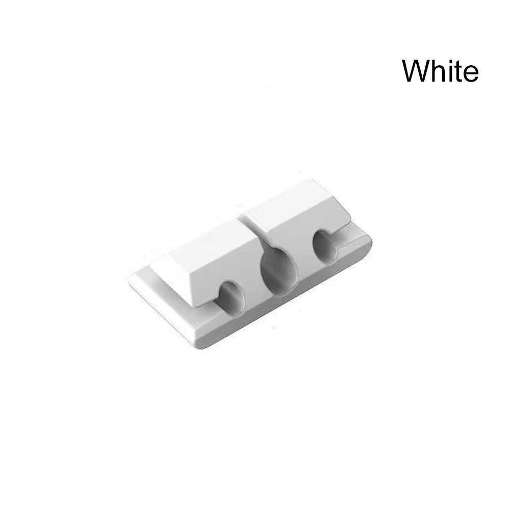 Силиконовый органайзер для кабелей USB-кабеля, намотчик, гибкий держатель для управления кабелями, зажимы для провода мыши, наушников, автомобильного провода