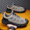 Spot New Fashion Outdoor Sports Trendy Shoes Casual Shoes Men's Lace-up Comfortable Breathable Mesh Shoes