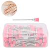 100pcs Easy to Use Nail Dust Brush Cleaner  For Manicure Pedicure