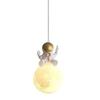 Panda Pendant Light 3D Moon Planet Hanging Lamp Bear Rabbit Chandelier