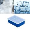 2pcs Silicone Ice Maker With Lid 6 Cells Large Ice Cube Trays Reusable Ice Cube Molds  Home