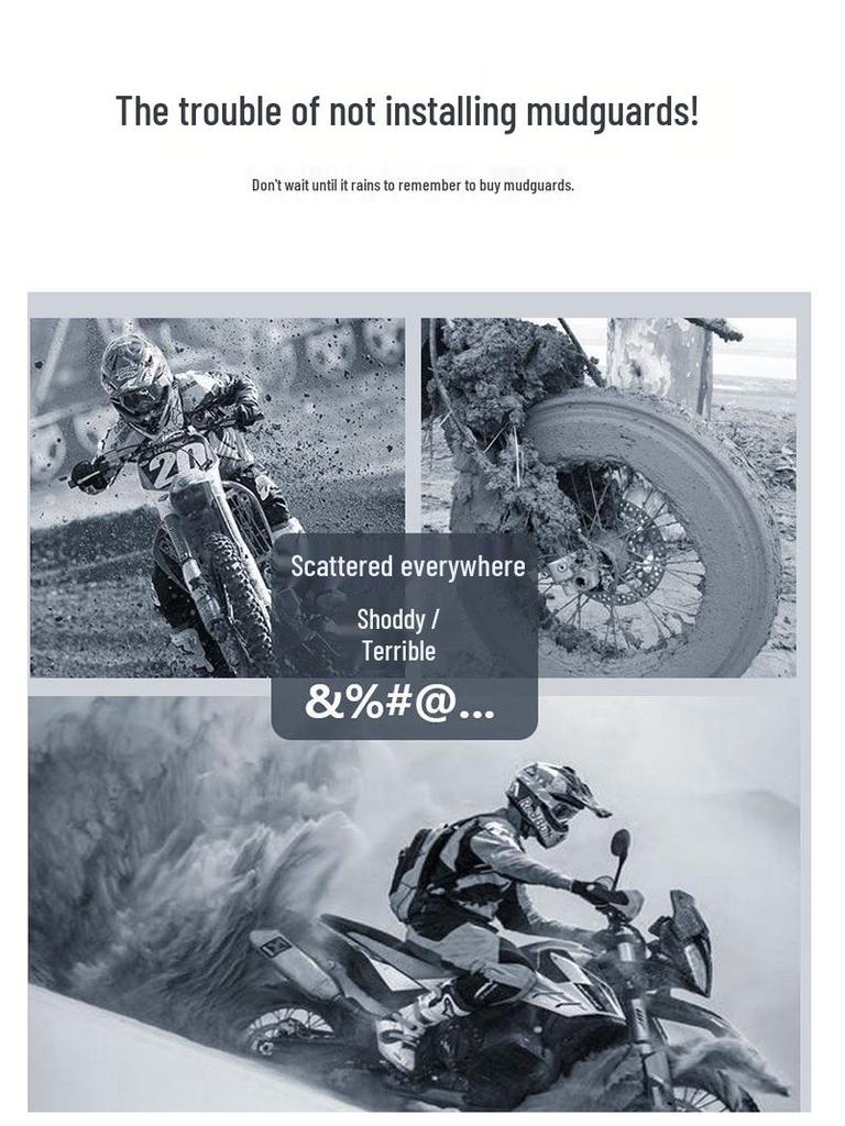 Задний расширитель брызговика для мотоцикла BMW F650GS F700GS F800GS