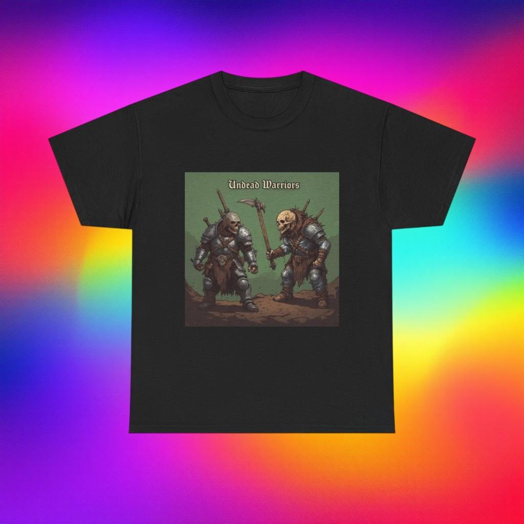 Undead Warriors Tee | Skeleton Orc Battle Fantasy Shirt