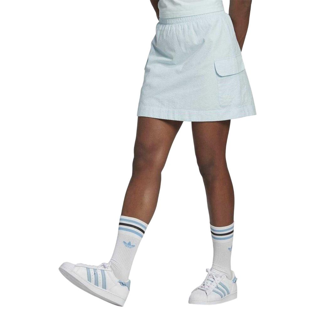 Adidas Womens/Ladies Originals Seersucker Tennis Mini Skirt