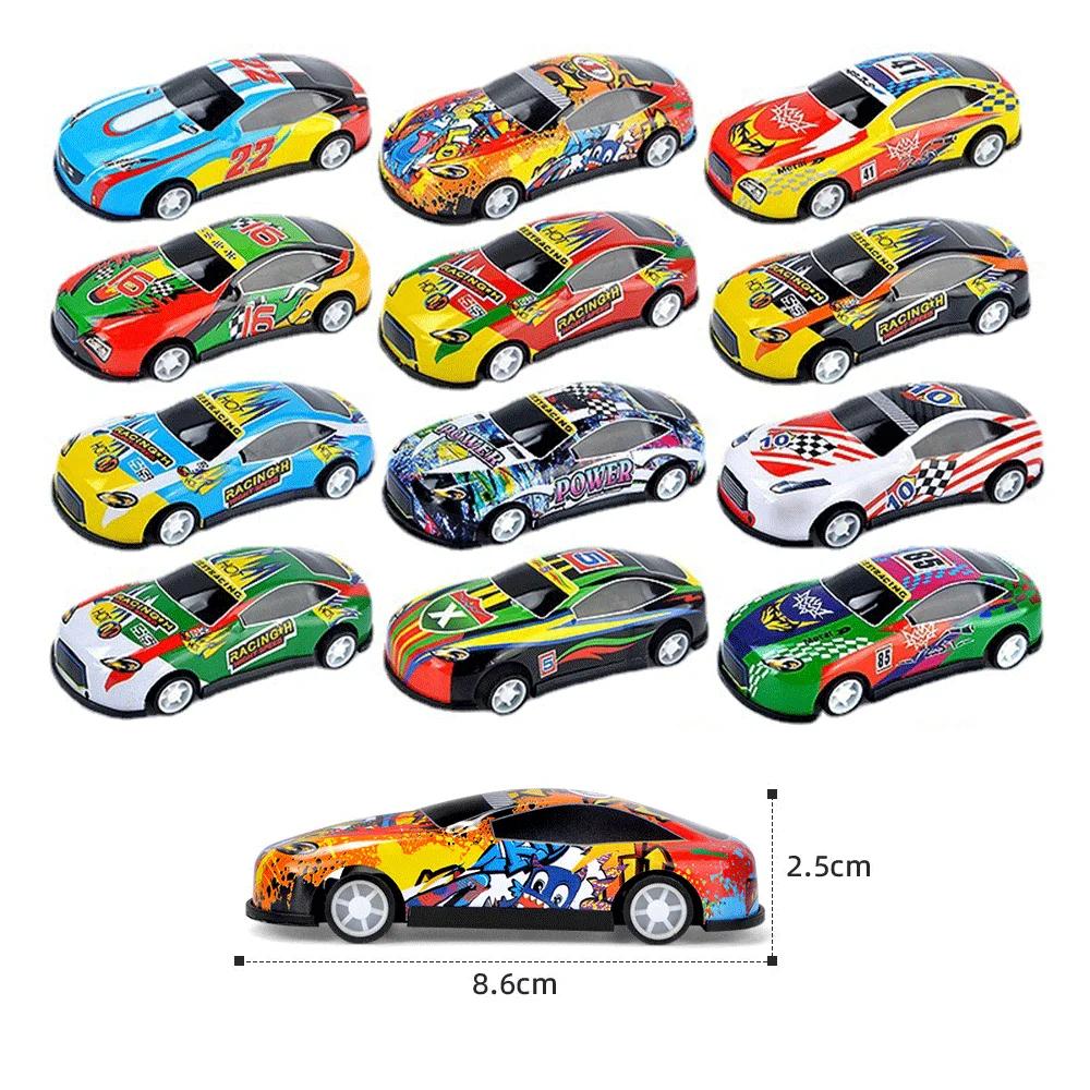 Black White Racing Car Theme Party Flag Banner Tableware Tablecloth Runner 0-9 Number Balloon Checkered Race Car Birthday Decors