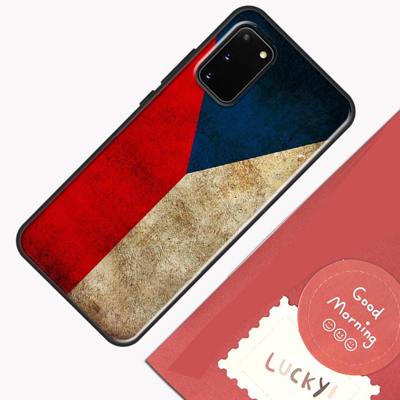 Czech Republic Czech Flag Phone Case For Samsung Galaxy S24 S26 Ultra S20 S21 S22 S23 S25 Plus S10 S25 FE Cover Shell