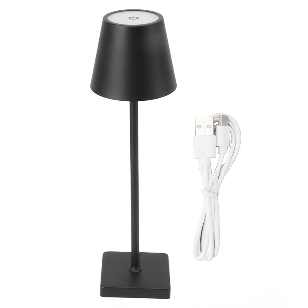 Cordless Table Lamps 3 Color Temperatures 3600mAh Rechargeable Battery Desk Lamp for Coffee Table