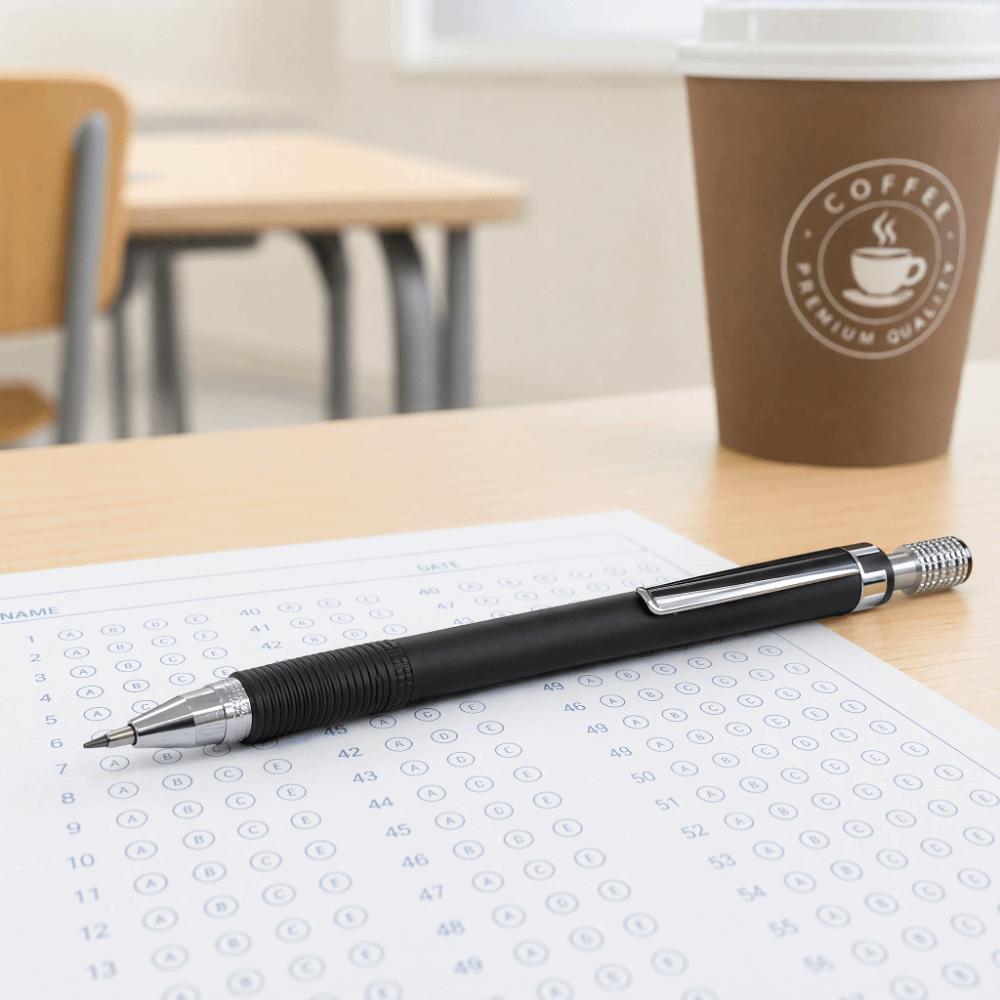 0.5/0.7/2.0mm 2B Mechanical Pencil Metal Sketch Writing Pencils Drafting Pencil Exam Drafting