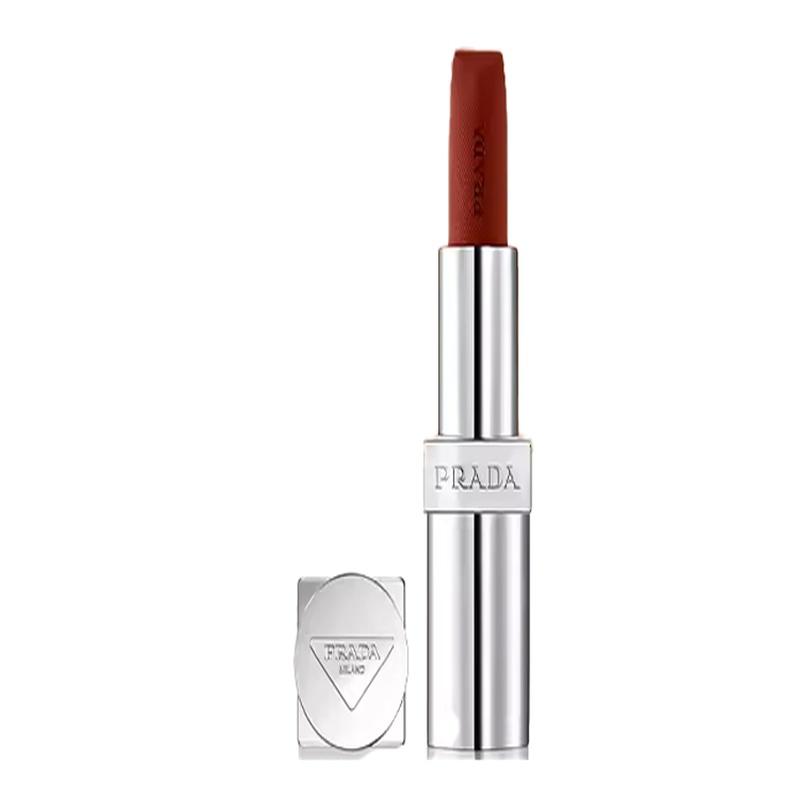 Prada Матовая Помада Ultimate Color Overlay Легкая Помада Мягкий Туман Косметика #B103 светло-винно-коричневый без подарочной коробки или пакета