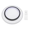 Modern LED Ceiling Light Flush Mount Round Fixture with Remote Control for Living Room Hallway