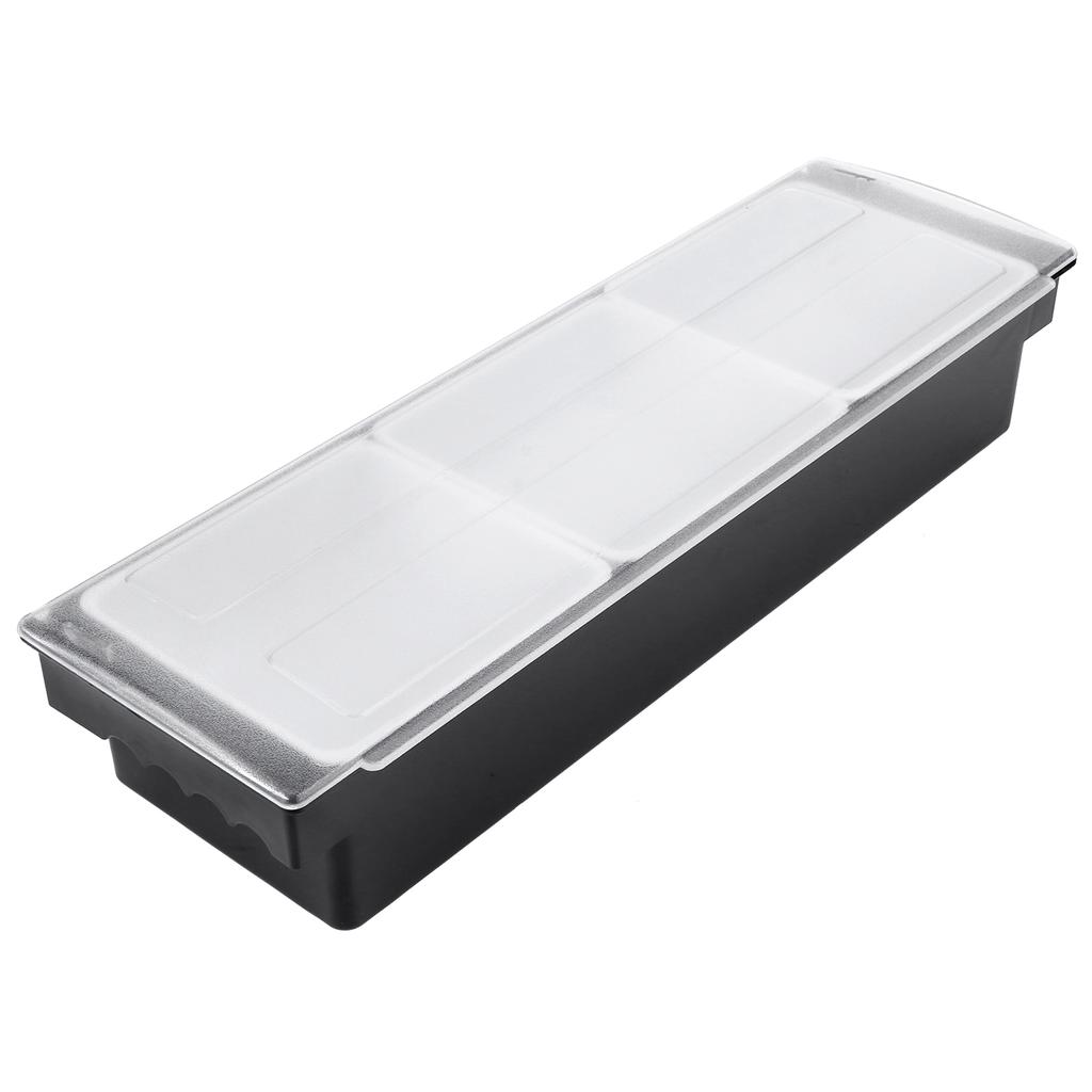 Коробка для приправ с крышкой, держатель для приправ, фруктовый ящик, дозатор, молочный чай, магазин аксессуаров3