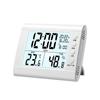 Multi Functional Electronic Temperature and Humidity Meter, Indoor Household Time Small Alarm Clock, Dry and Wet Thermometer