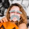 3 шт. Костюмная борода для смешного Хэллоуина, накладные усы и брови, аксессуары для мужчин