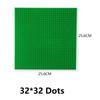Single Double Sided Building Plates 32X32 16X16 16X32 Dots Diy Simulated Scene Building Block Base Compatible With Major Brands
