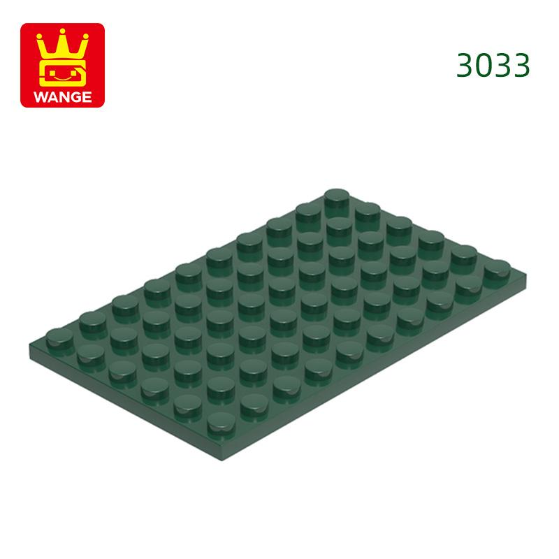 12 шт./лот 3033 6x10 Базовая пластина Строительные кубики Детали Moc Совместимы с featuring Blocks Сделай сам Детские конструкторы Игрушки Идея для подарка Коробка