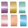 6x Interesting Sticky Ball Rolling Tape, Transparent Educational Toy Handmade Candy Color Colored