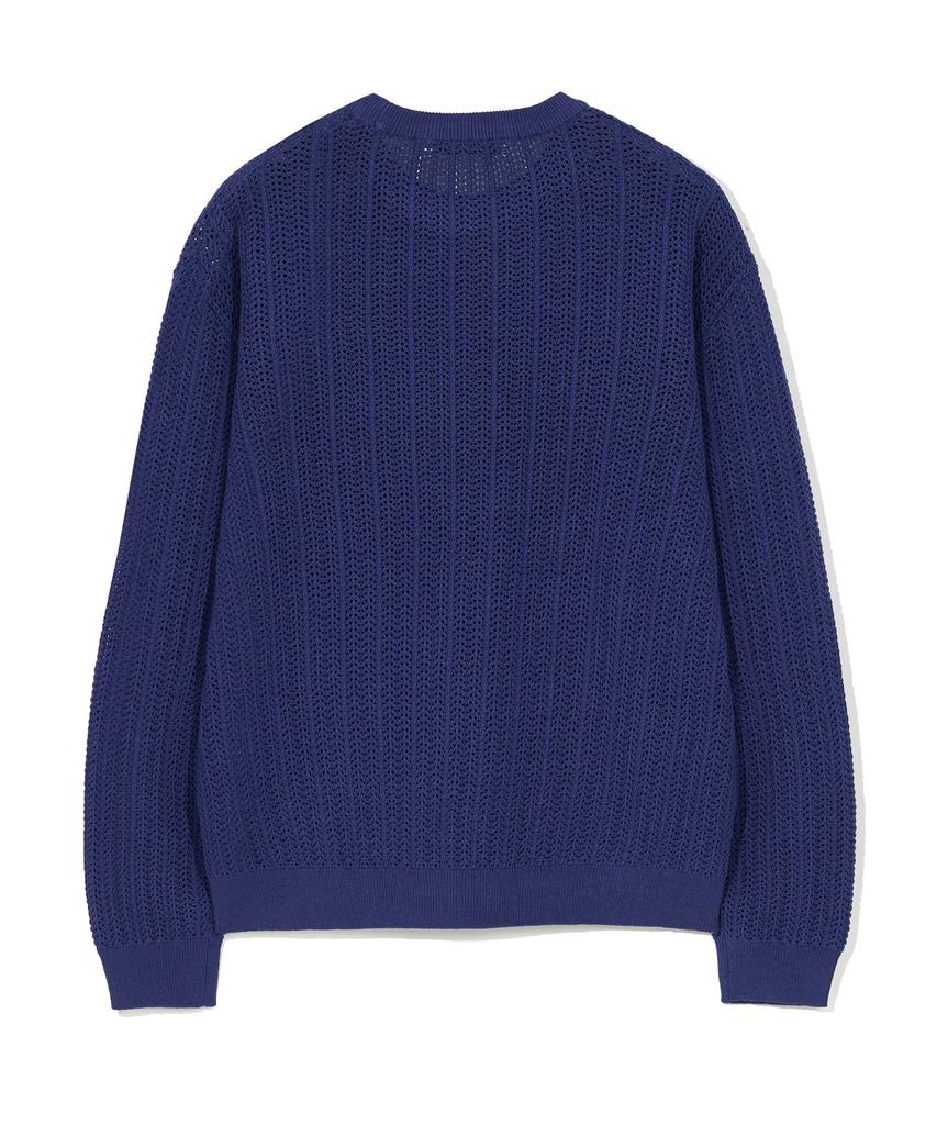 CGP Arc Logo Mesh Knit_Navy