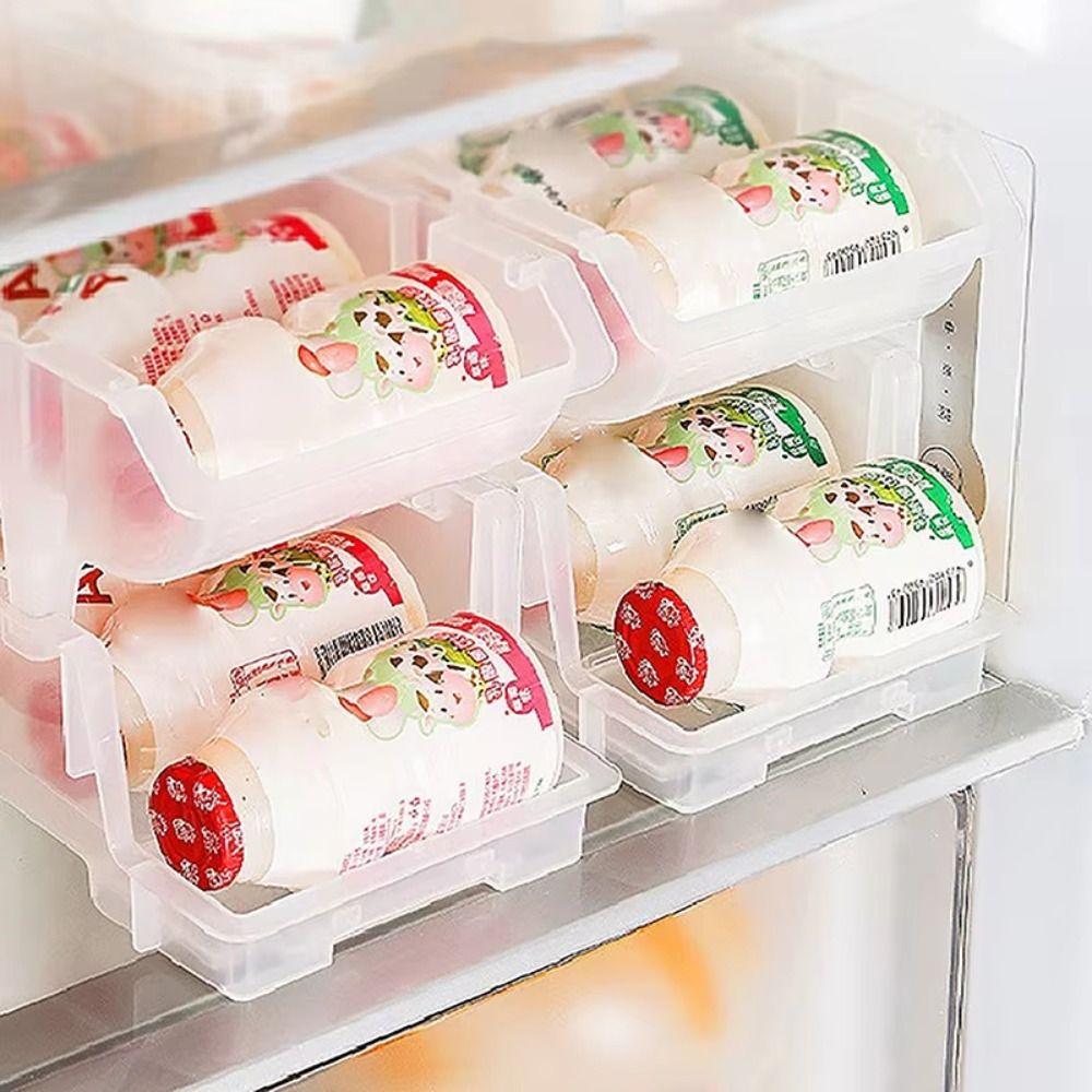 Large Capacity Beverage Dispenser Rolling Refrigerator Storage Box Portable Fresh-keeping Box