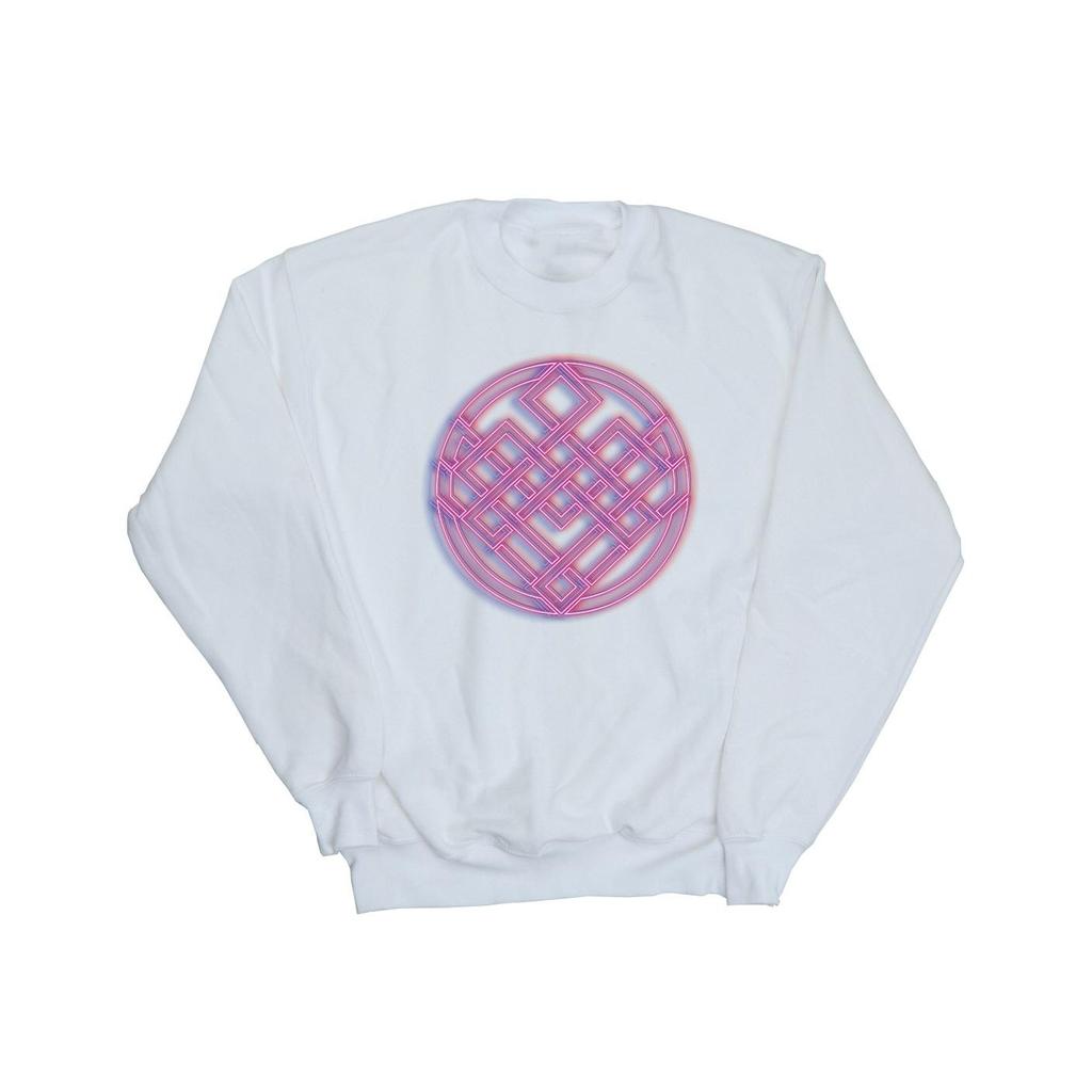 Marvel Женский/женский свитшот с неоновой иконкой «Шан-Чи и легенда десяти колец»