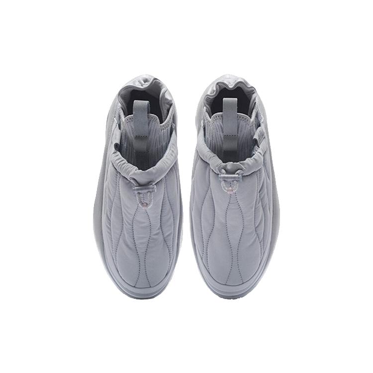 Li Ning Yun You Пушистые Низкие Спортивные Повседневные Кроссовки Мужские Акулий Серый AZGS145-3
