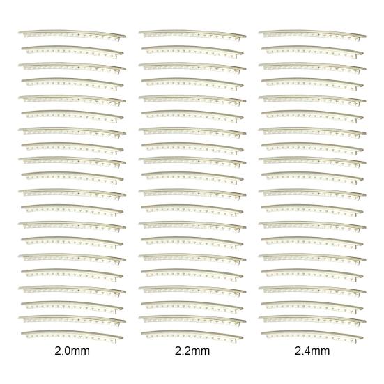 20Pcs Fret Wire Fine Workmanship Long Lifespan Universal Electric Guitar Fret Wires Musical