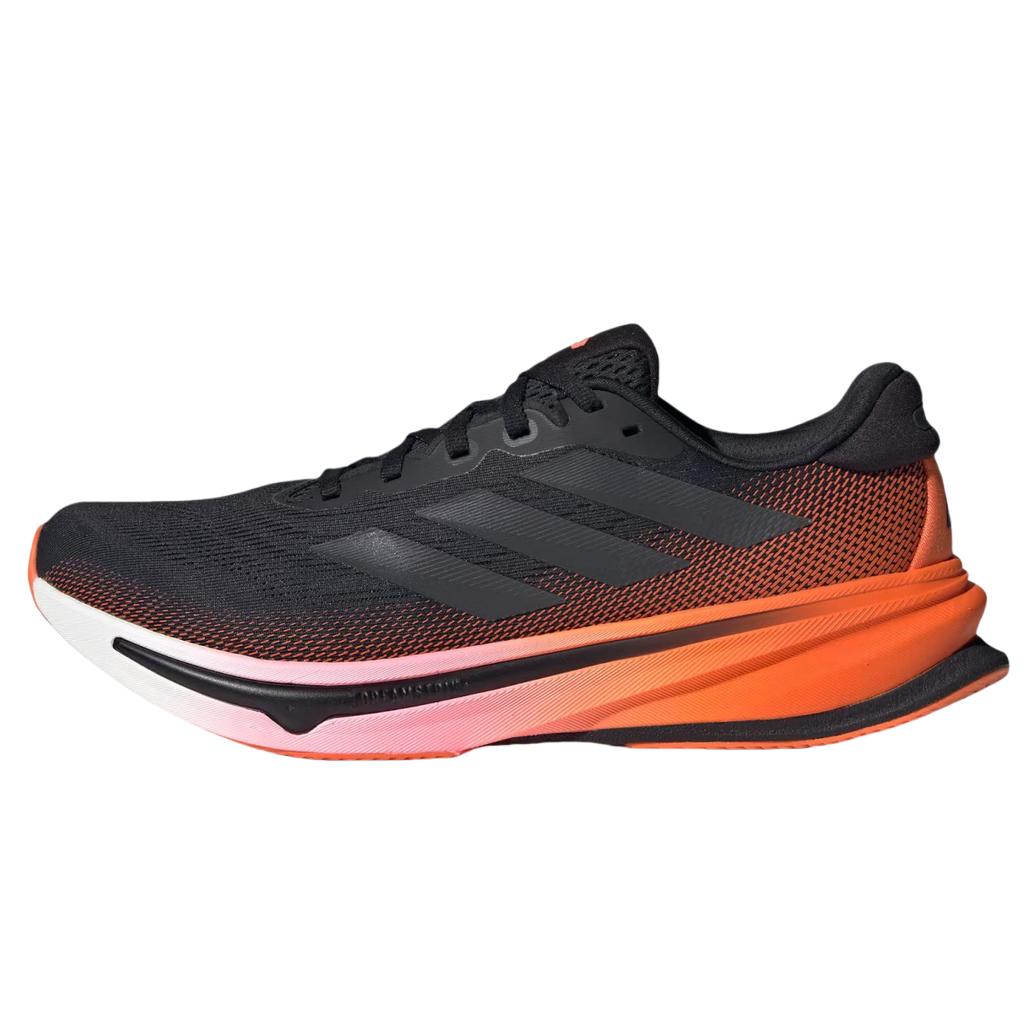 adidas SUPERNOVA RISE Противоскользящие Износостойкие Низкие Повседневные Кроссовки для Бега Мужские Черные Оранжевые Кроссовки JQ8691