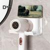 Wall Mount Hair Dryer Stand U-Shape Design Strong Load-bearing Simple Installation Universal Blow Dryer Holder with Storage Box