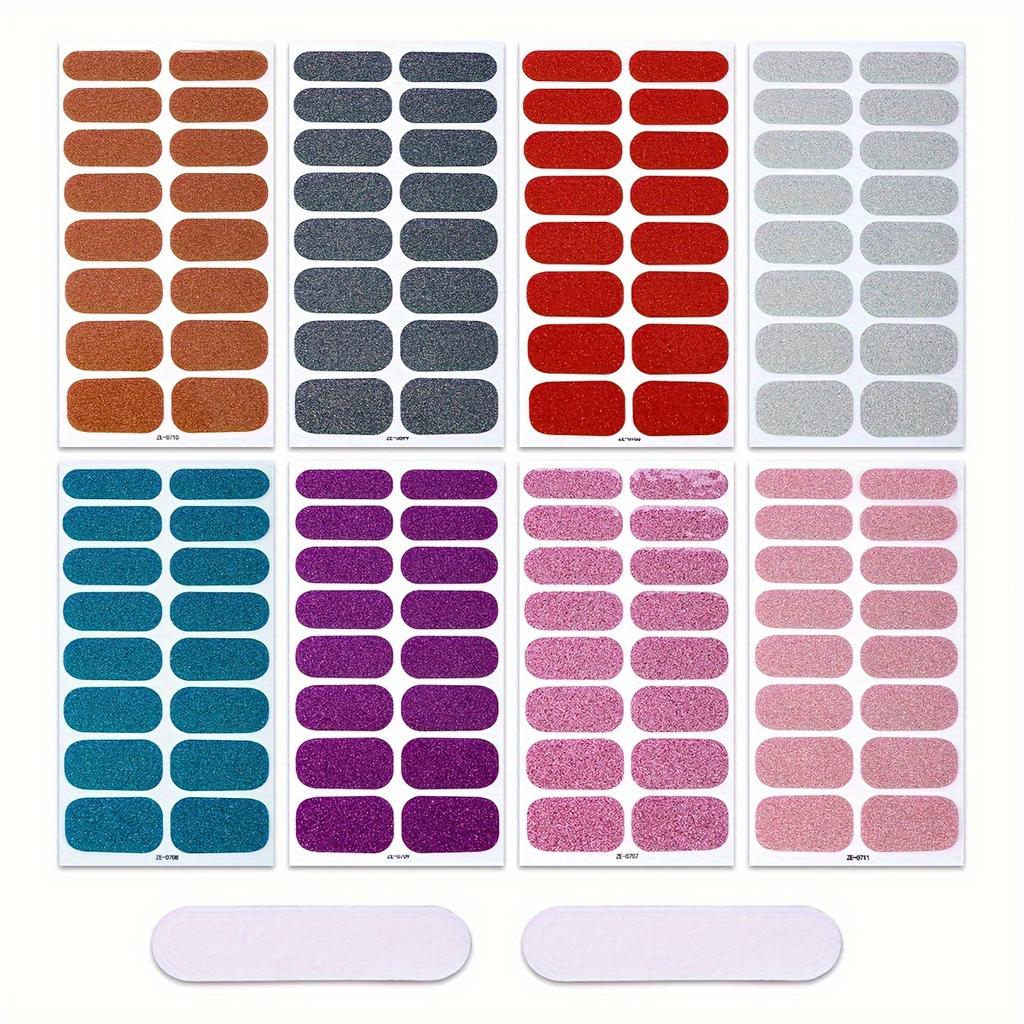 2025 Новые гелевые наклейки для ногтей без клея Водонепроницаемые матовые накладные ногти для женщин