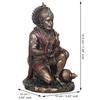 Golden Resin Hanuman Ji Murti for  Blessing Lord Hanuman Idol for Car Dashboard Home Office Hanuman Statue  Gift for Diwali Hanuman Jayanti Ram Navami