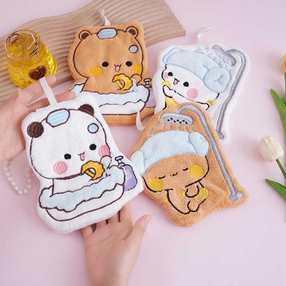 Bubu Dudu Wipe Cloth Kawaii Cartoon Kitchen Cleaning Rag New Bathroom Hand Cloth