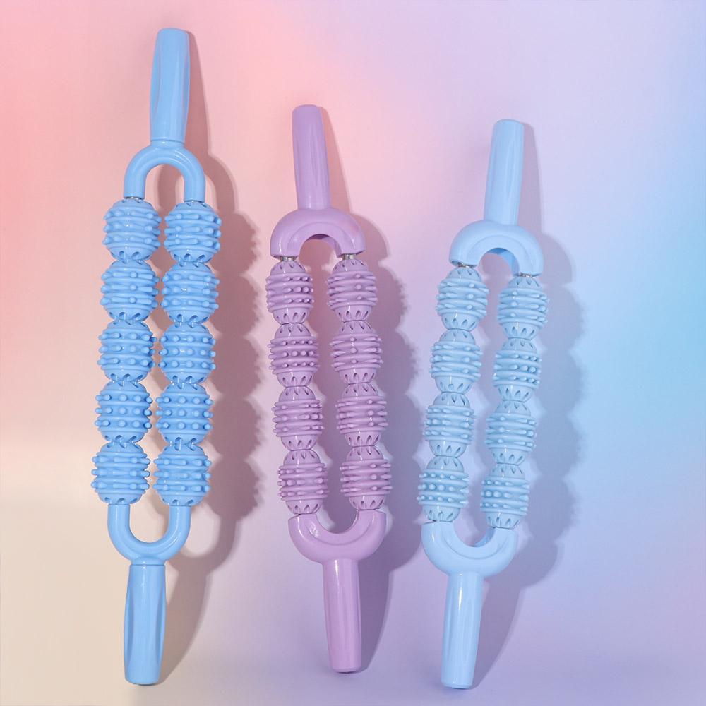 Фитнес ролик массажная палка многофункциональная фасциальная палка портативная палка для йоги и массажа предплечья