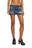Denim Skirt A1373009J46 23inch Indigo Blue 01 Women's