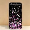 Цветочный узор с бабочками Для Google Pixel 10 9a 9 8A 8 7 7A 6 6A Pro XL 2024 5G Черный Мягкий ТПУ Силиконовый Чехол для Телефона