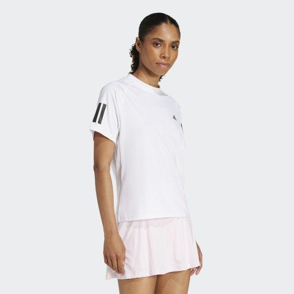 adidas Женская эластичная теннисная рубашка Club 3 Line с технологией Climacool