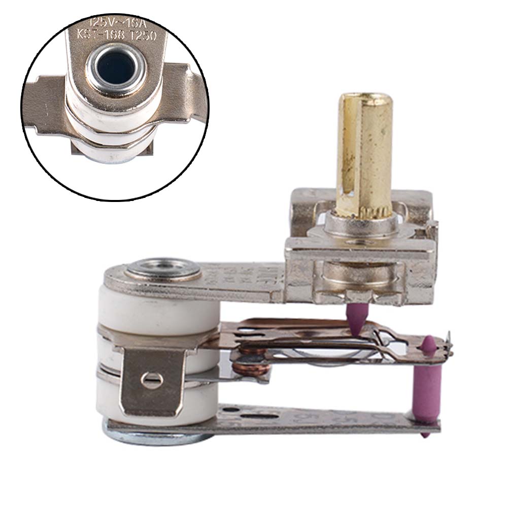 Temperature Switch 90°C/162°F AC 250V 16A Adjustable