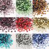 High Quality Glass Clear Hotfix Rhinestone SS4-SS30 Fix Rhinestones for Clothes Decorations DIY Wedding Dress Rhinestones