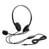 Elecom Headset Microphone 4 Pole Binaural Overhead 1.8m HS-HP22TBK