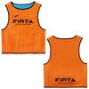 FINTA Soccer/Futsal Junior One-Size-Fit Sublimation Reversible Bib, 1 Bib, No Number, FT3528 (2261) Sax x Orange