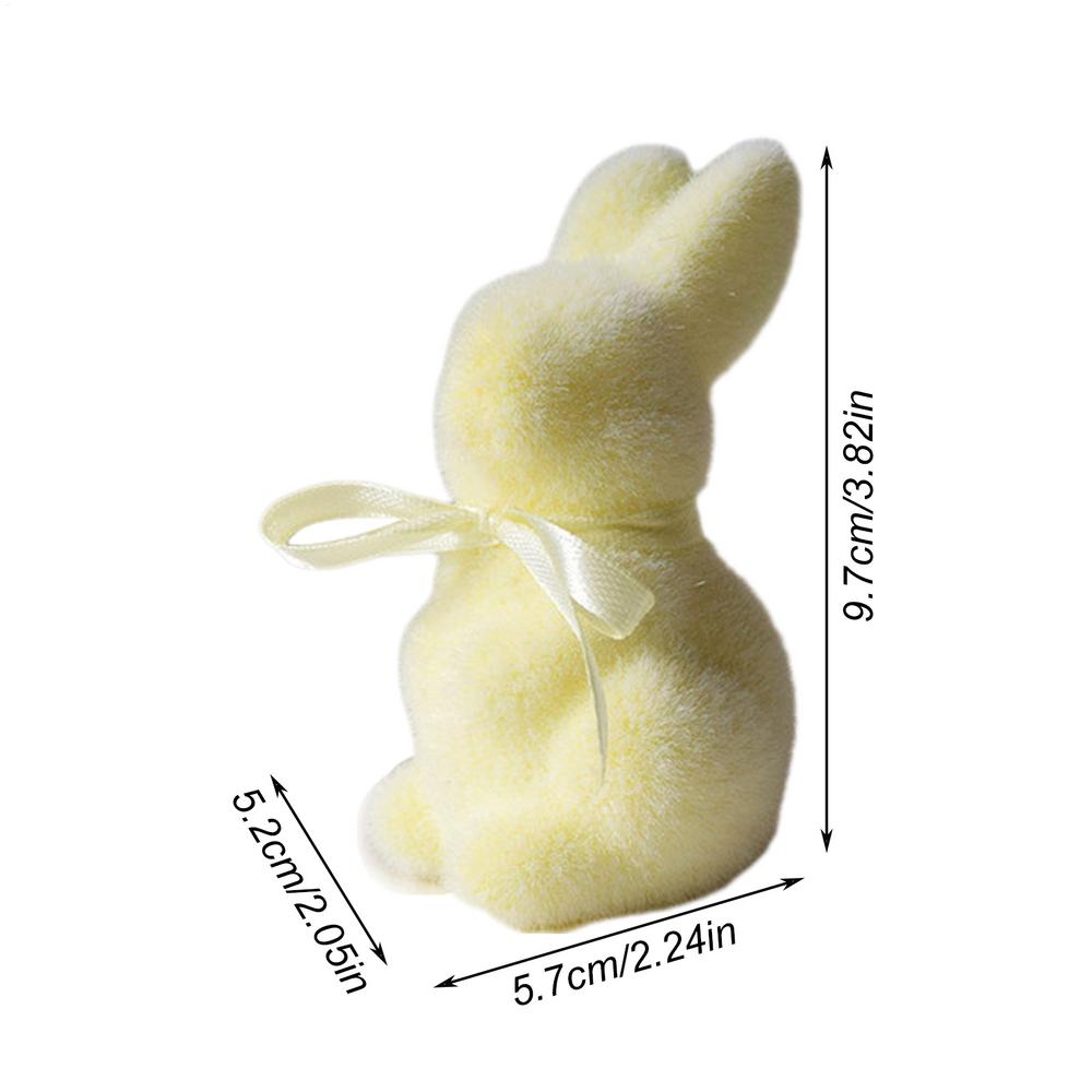 Пасхальный моховой кролик декор садовые настольные украшения декоративная статуэтка уличный пасхальный DIY украшения для дома для вечеринки подарок для детей